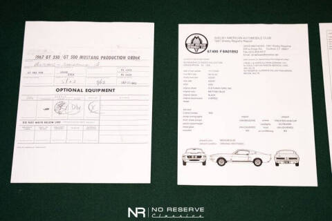 1967 Shelby GT500