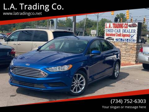 2017 Ford Fusion for sale at L.A. Trading Co. Woodhaven in Woodhaven MI