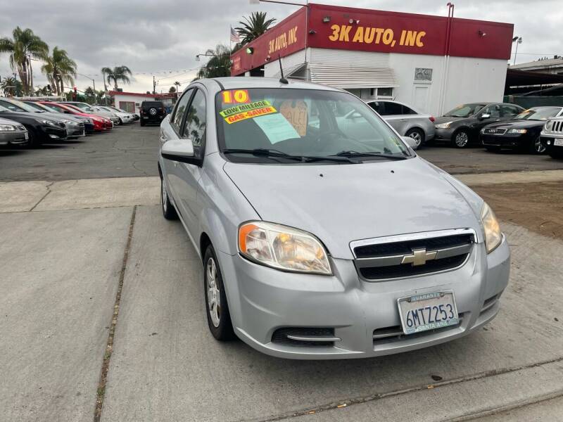 2010 Chevrolet Aveo for sale at 3K Auto in Escondido CA