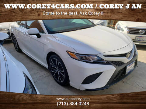 2019 Toyota Camry for sale at WWW.COREY4CARS.COM / COREY J AN in Los Angeles CA