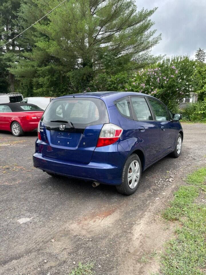 Blue 2009 Honda Fit Base Base 4dr Hatchback 5A 12