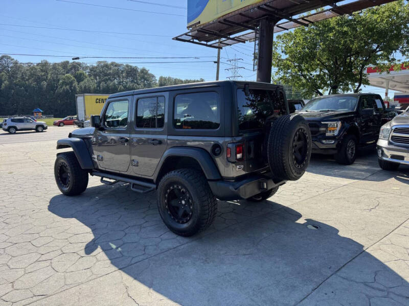 2018 Jeep Wrangler Unlimited Sport