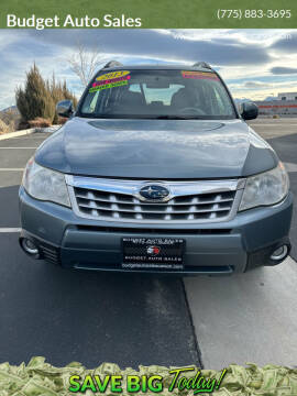 2013 Subaru Forester for sale at Budget Auto Sales in Carson City NV