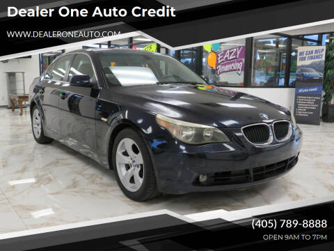 2005 BMW 5 Series for sale at Dealer One Auto Credit in Oklahoma City OK