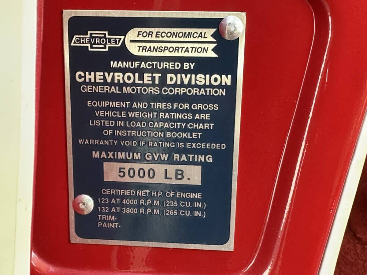 1956 Chevrolet 3100 60