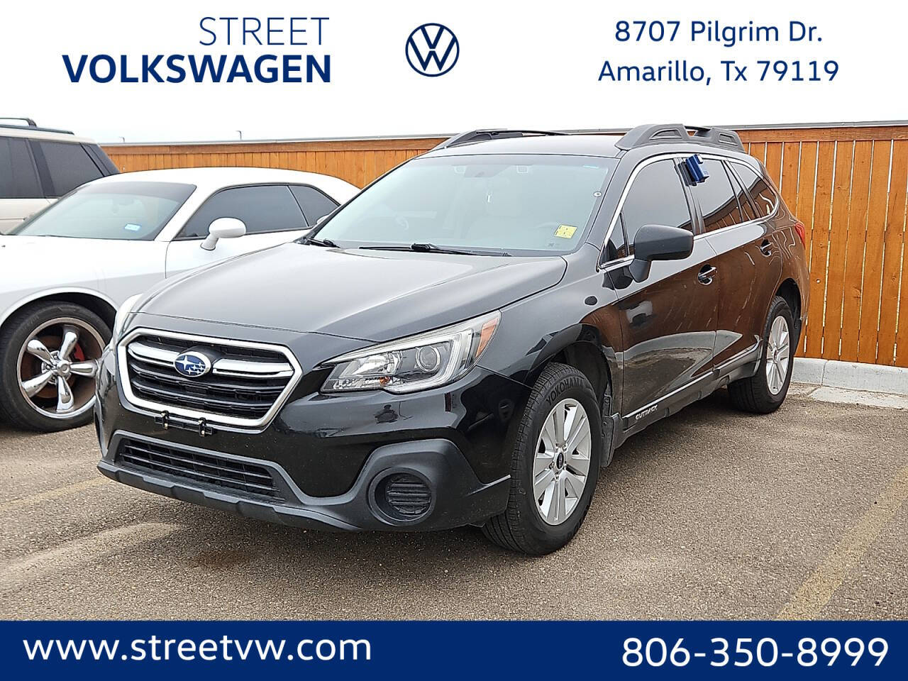 Black 2019 Subaru Outback 2.5i AWD 2.5i 4dr Crossover 1