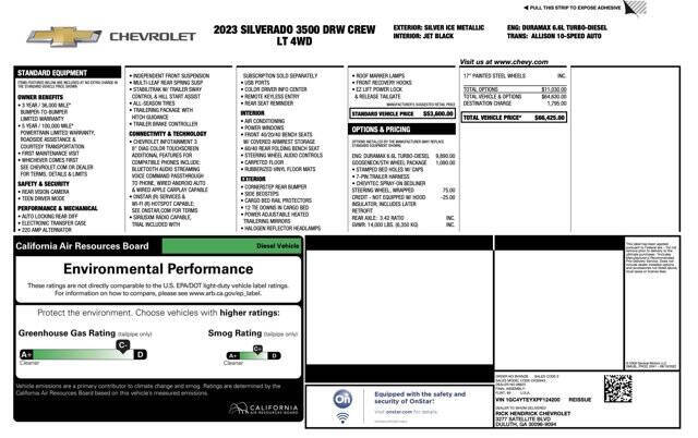 2023 Chevrolet Silverado 3500HD