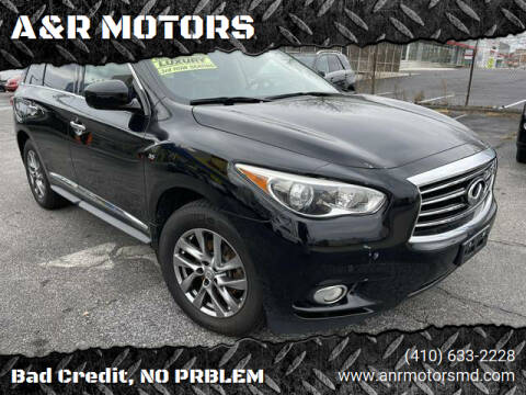 2014 Infiniti QX60 for sale at A&R MOTORS in Baltimore MD