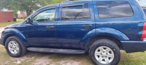 2005 Dodge Durango for sale at W & D Auto Sales in Fayetteville NC