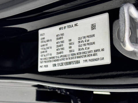 2021 Tesla Model 3 Long Range