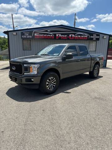 2019 Ford F-150 for sale at Sisson Pre-Owned in Uniontown PA