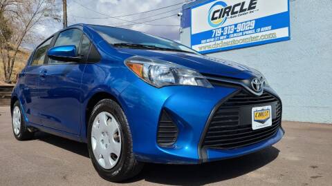 2016 Toyota Yaris for sale at Circle Auto Center Inc. in Colorado Springs CO
