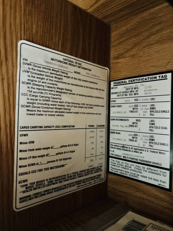 2004 National RV Sea Breeze