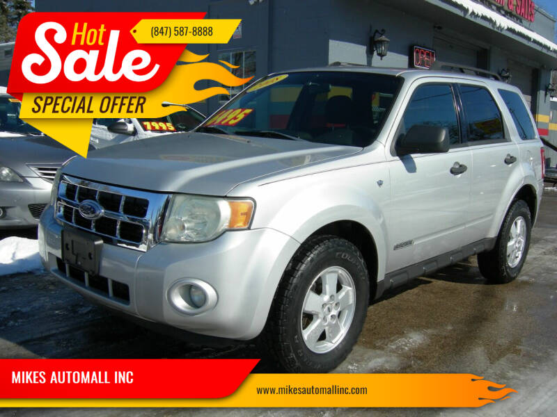 2008 Ford Escape for sale at MIKES AUTOMALL INC in Ingleside IL