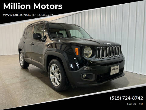 2015 Jeep Renegade for sale at Million Motors in Adel IA