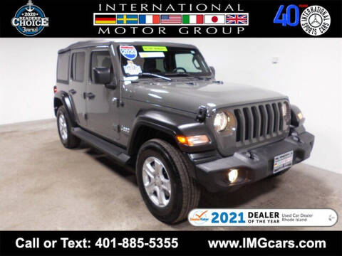 2020 Jeep Wrangler Unlimited for sale at International Motor Group in Warwick RI