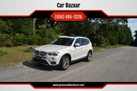 2016 BMW X3 for sale at Car Bazaar in Pensacola FL