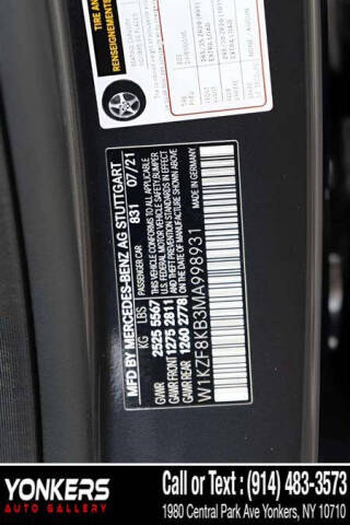 2021 Mercedes-Benz E-Class AMG E 63 S