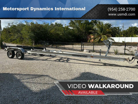 1998 Continental Cargo 26' Tandem Axel Boat Trailer for sale at Motorsport Dynamics International in Pompano Beach FL