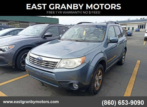 2009 Subaru Forester for sale at EAST GRANBY MOTORS in East Granby CT