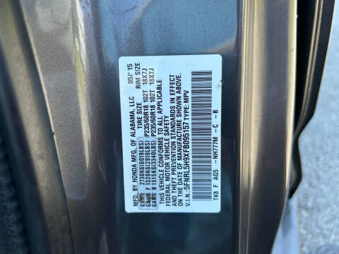 2015 Honda Odyssey Touring