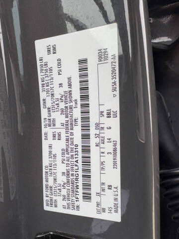 2020 Ford F-150 Raptor