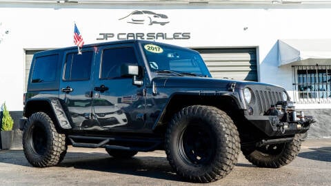 2017 Jeep Wrangler Unlimited for sale at JP Car Sales in Miami FL