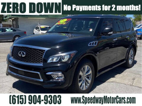 2017 Infiniti QX80 for sale at Speedway Motors in Murfreesboro TN