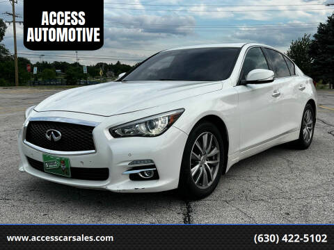 2014 Infiniti Q50 for sale at ACCESS AUTOMOTIVE in Bensenville IL