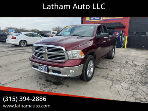 2018 RAM 1500 for sale at Latham Auto LLC in Ogdensburg NY