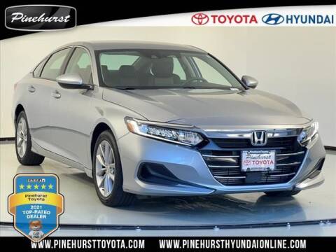 2021 Honda Accord for sale at PHIL SMITH AUTOMOTIVE GROUP - Pinehurst Toyota Hyundai in Southern Pines NC