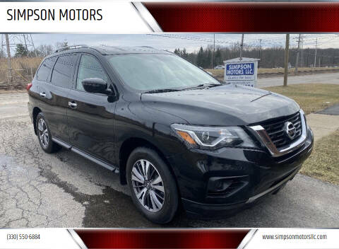 2017 Nissan Pathfinder for sale at SIMPSON MOTORS in Youngstown OH
