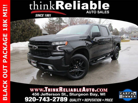 2021 Chevrolet Silverado 1500 for sale at RELIABLE AUTOMOBILE SALES, INC in Sturgeon Bay WI