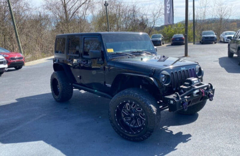 2012 Jeep Wrangler Unlimited for sale at Kellam Premium Auto LLC in Lenoir City TN