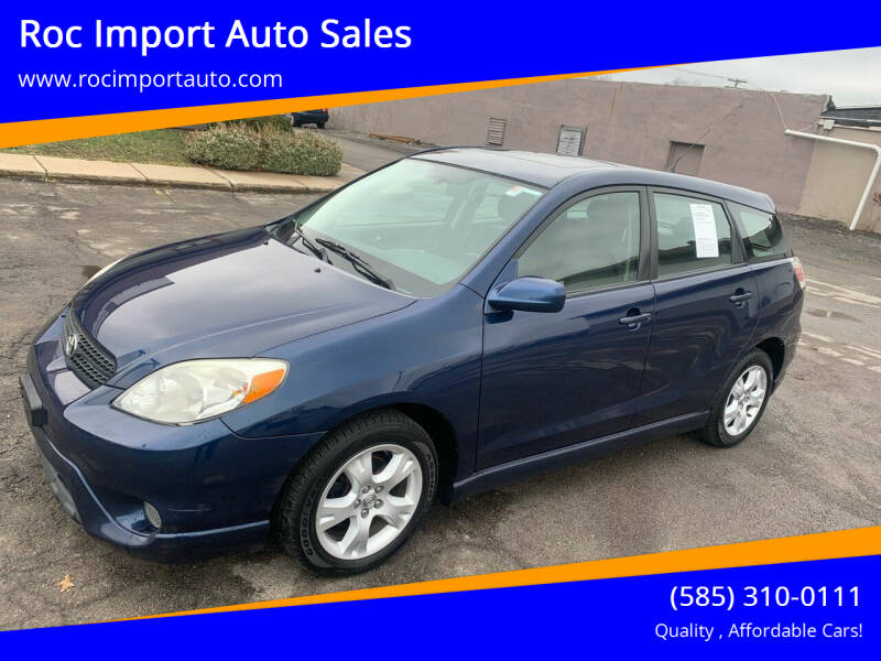 2008 Toyota Matrix for sale at Roc Import Auto Sales in Rochester NY