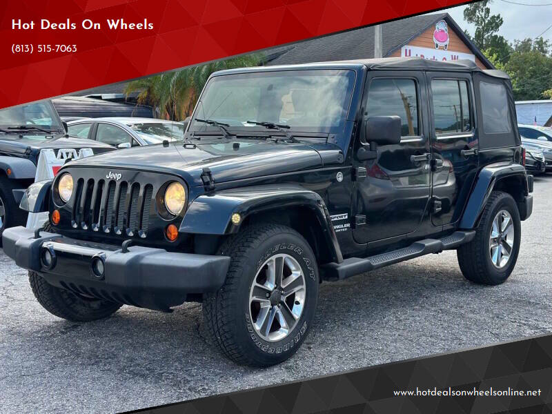 2010 Jeep Wrangler Unlimited for sale at Hot Deals On Wheels in Tampa FL