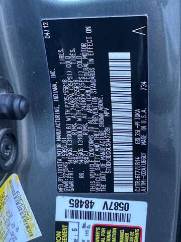 2012 Toyota Sienna XLE 7-Passenger