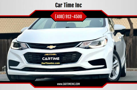 2017 Chevrolet Cruze for sale at Car Time Inc in San Jose CA