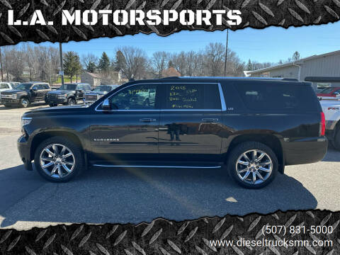 2015 Chevrolet Suburban for sale at L.A. MOTORSPORTS in Windom MN