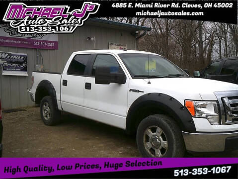 2010 Ford F-150 for sale at MICHAEL J'S AUTO SALES in Cleves OH