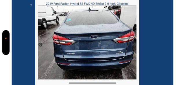 2019 Ford Fusion Hybrid SE photo 13