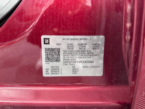 2019 Chevrolet Silverado 1500