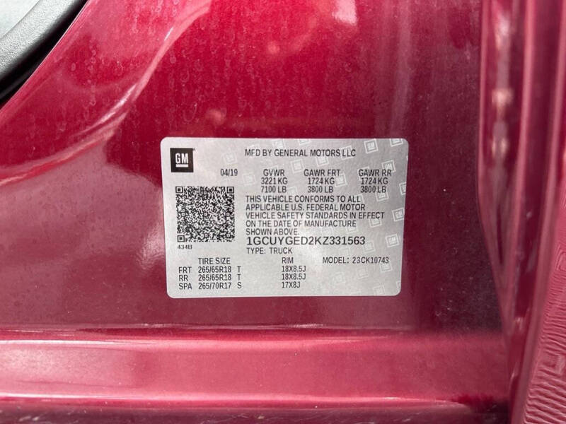 2019 Chevrolet Silverado 1500