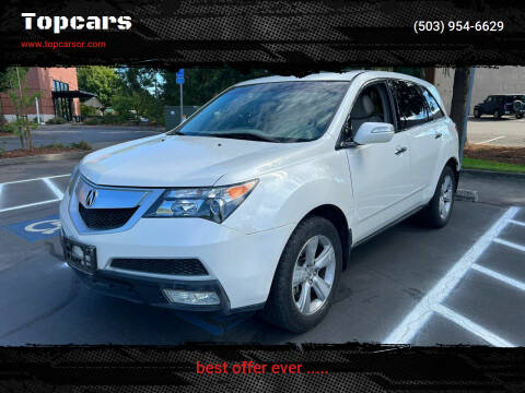 2011 Acura MDX for sale at Topcars in Wilsonville OR