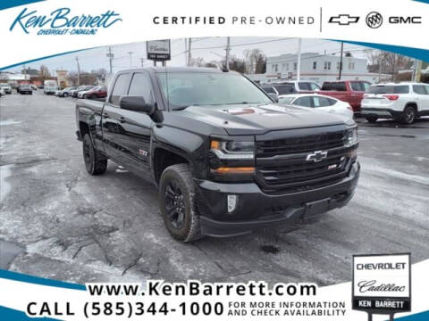 2018 Chevrolet Silverado 1500 for sale at KEN BARRETT CHEVROLET CADILLAC in Batavia NY