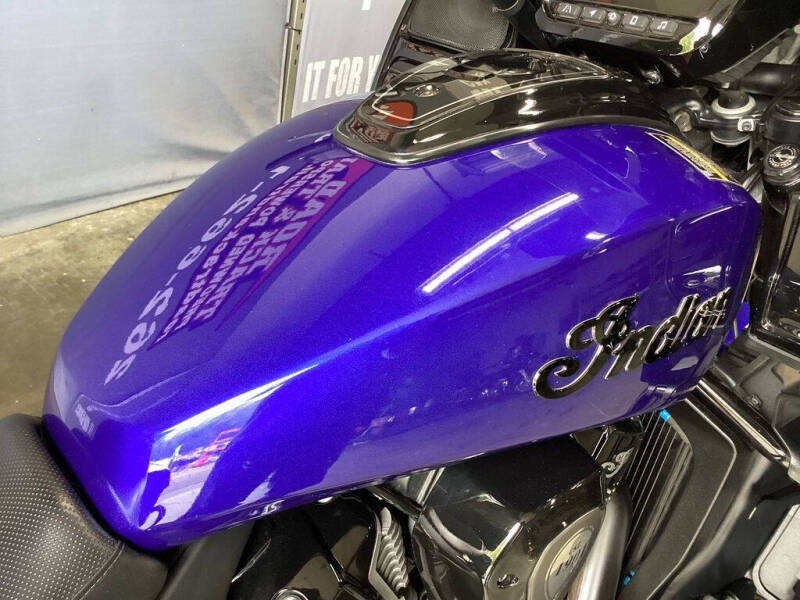 2022 Indian Pursuit Dark Horse Spirit Blue