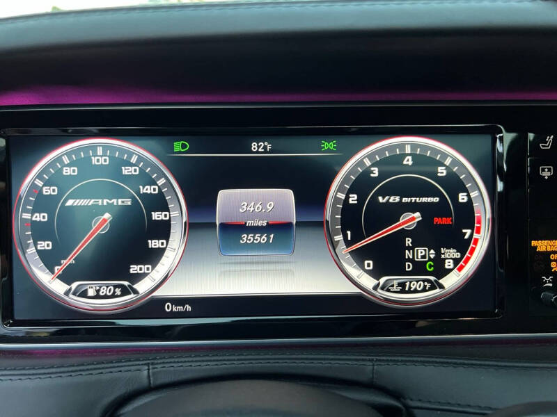 2017 Mercedes-Benz S-Class AMG S 63