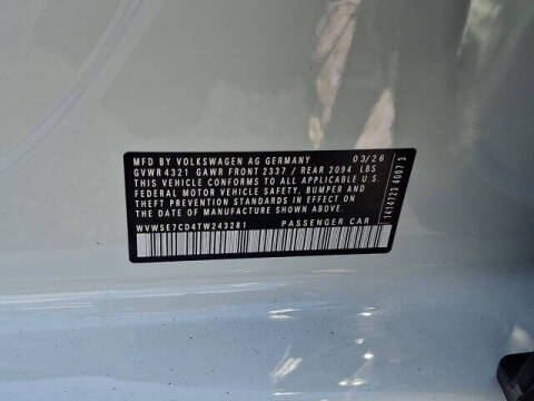 2026 Volkswagen Golf GTI SE