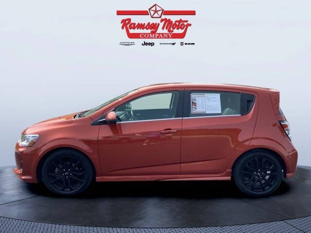 Used 2020 Chevrolet Sonic Premier with VIN 1G1JF6SB7L4114894 for sale in Harrison, AR