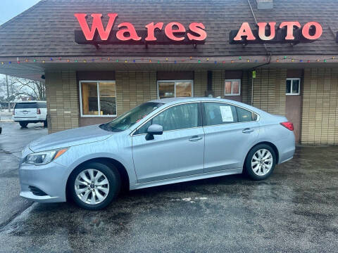 2017 Subaru Legacy for sale at Wares Auto Sales INC in Traverse City MI